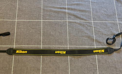 Nikon camera neck - camera, strap