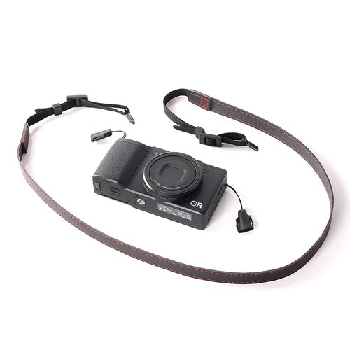 Slim leather camera neck - slim,
