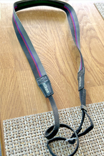 Vintage camera neck strap - vintage,