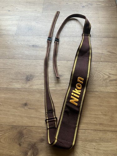 Vintage nikon camera strap - camera,