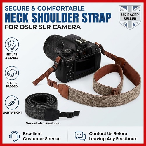Camera strap neck shoulder - camera,