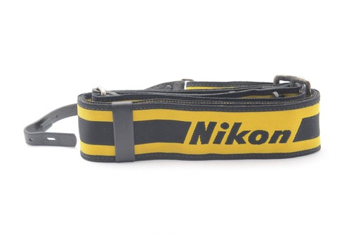 Nikon late 70s yellow strap - 70s,